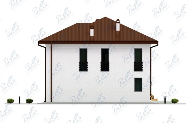 X30 - Projekt domu piętrowego o pow. do 200 m2 z dodatkowym pokojem na parterze / 5