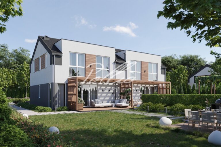Xb4a - Nowoczesny projekt bliźniaka dla dwóch rodzin z garażami i 3 sypialniami w każdym segmencie / 3