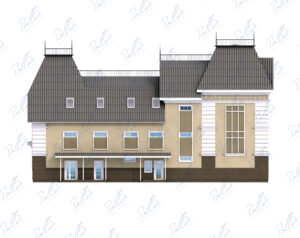 Xb7 - Projekt nowoczesnego hotelu i pensjonatu z restauracją, salą bankietową i windą / 10