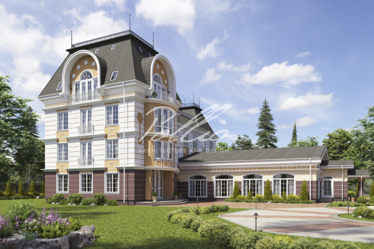 Xb7 - Projekt nowoczesnego hotelu i pensjonatu z restauracją, salą bankietową i windą / 5