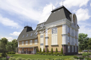 Xb7 - Projekt nowoczesnego hotelu i pensjonatu z restauracją, salą bankietową i windą / 7